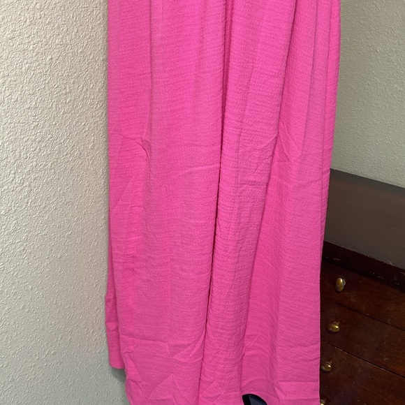 NWT Lush Beautiful Pink Maxi Dress with Cutouts Size S - Picture 10 of 14
